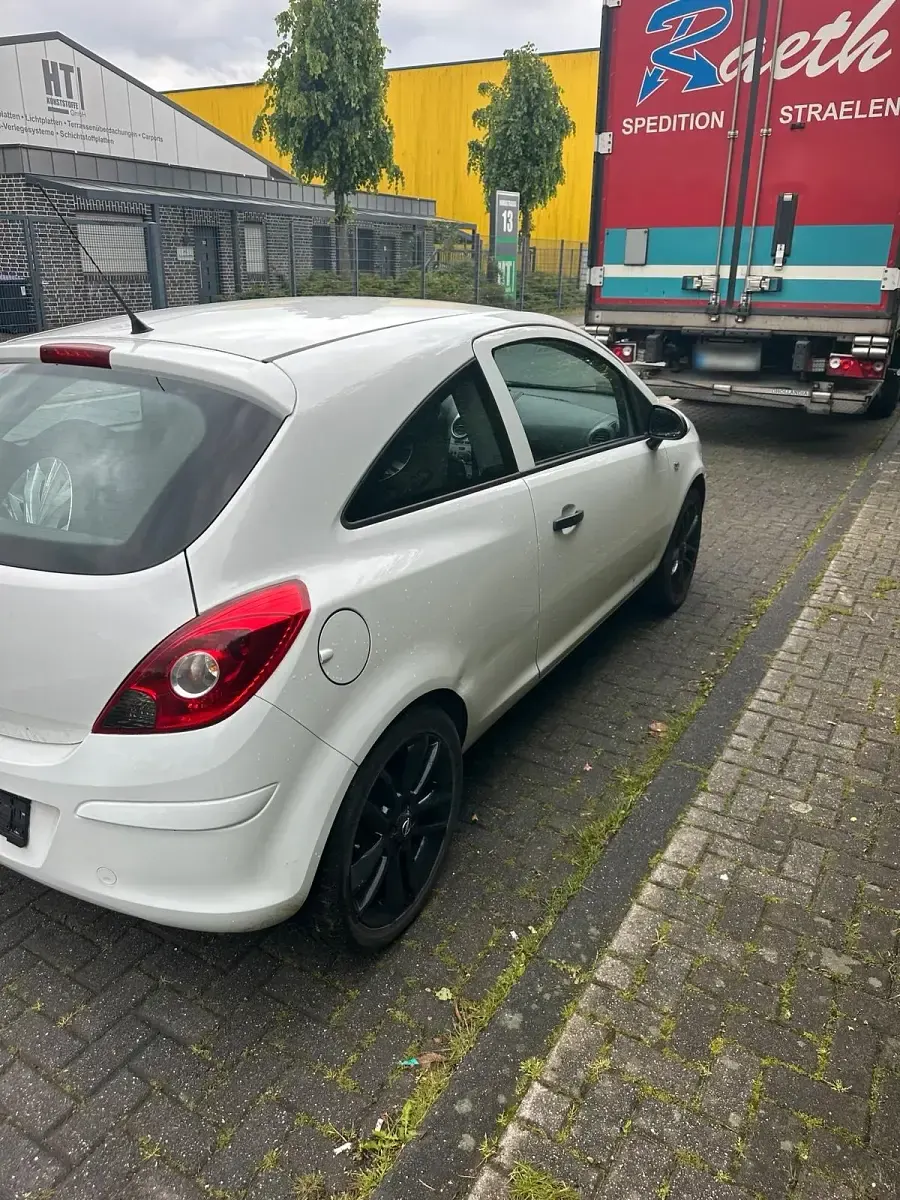 Gebraucht Opel Corsa 69 PS (50 kW) 2014 Weiß Kleinwagen