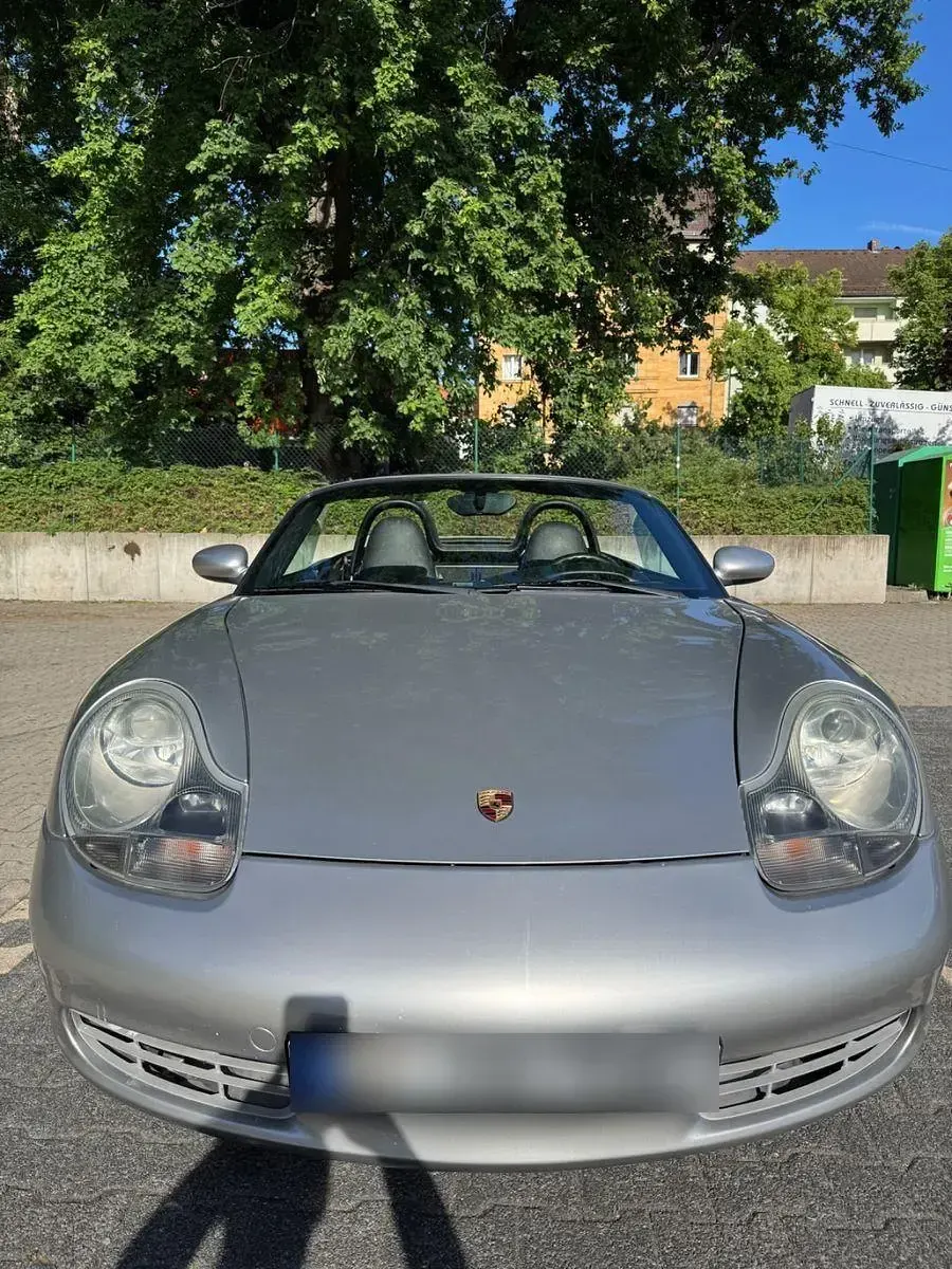 Gebraucht Porsche 986 Boxster 220 PS (161 kW) 2002 Silber Cabrio