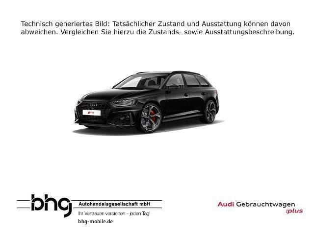 Mythosschwarz metallic Gebraucht 2020 Audi RS4 Design Kombi | 59.330 € (Superpreis) - Bild 1/4