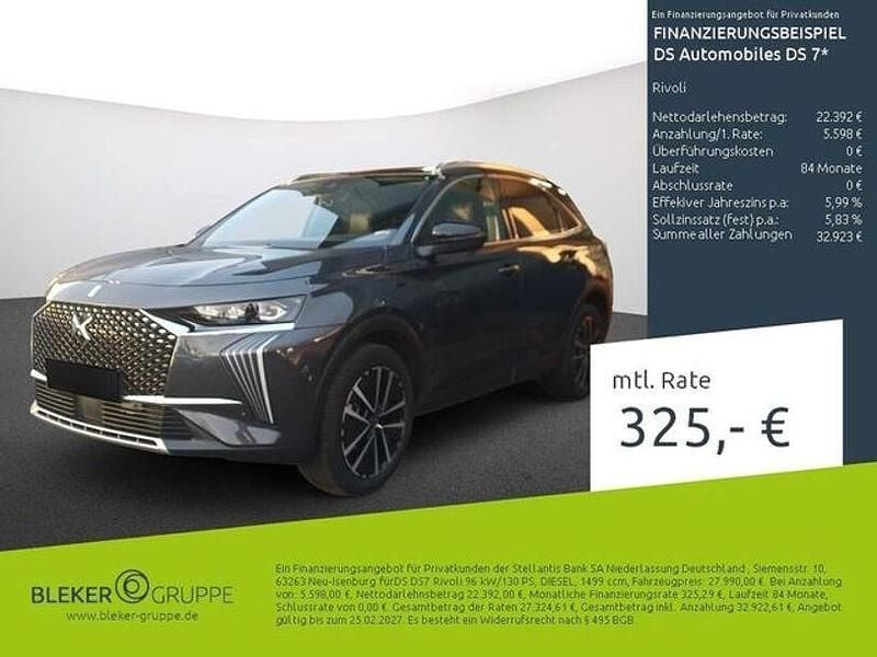Gebraucht DS Automobiles DS7 Crossback Rivoli 131 PS (96 kW) 2024 Grau SUV