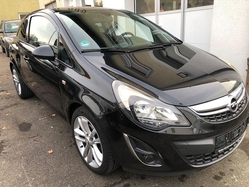 Schwarz Gebraucht 2014 Opel Corsa Color Edition Kleinwagen | 3.980 € (Fairer Preis) - Bild 1/4
