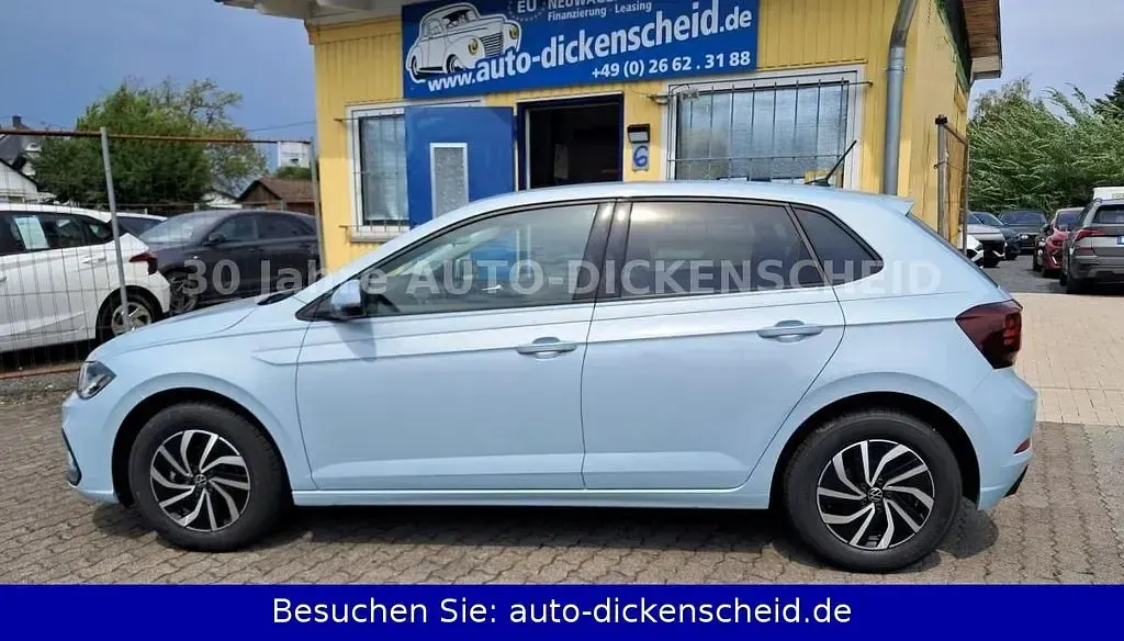 Neu VW Polo Edition 95 PS (69 kW) 2026 Blau (crystal ice blue metallic / crystal ice blue metal) Kleinwagen