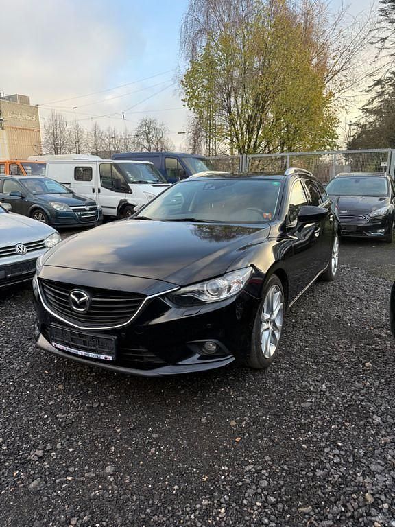 Schwarz Gebraucht 2014 Mazda 6 Sports-Line Kombi | 8.800 € (Fairer Preis) - Bild 1/4