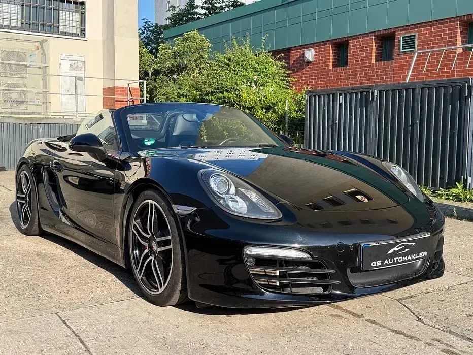 Gebraucht Porsche Boxster S 315 PS (231 kW) 2014 Tiefschwarz Cabrio