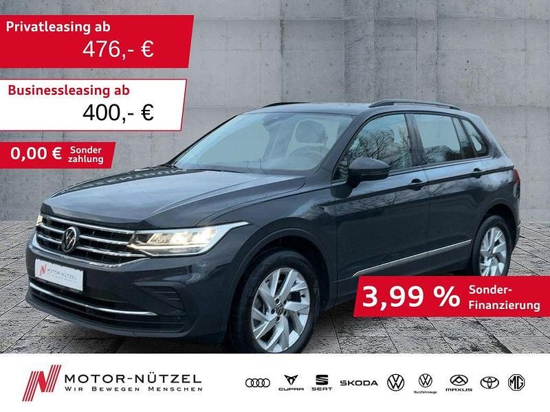 Uranograu Gebraucht 2022 VW Tiguan Life SUV | 34.630 € (Teuer) - Bild 1/4