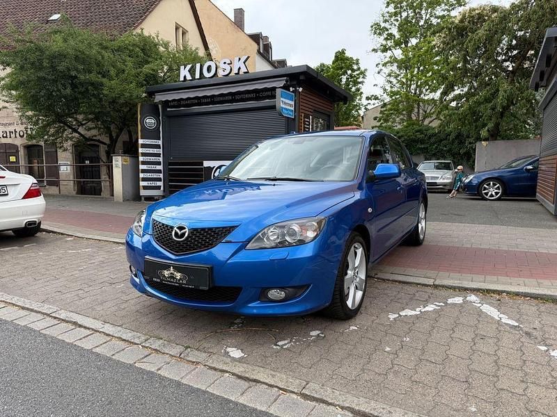 Blau Gebraucht 2006 Mazda 3 Inclusive Limousine | 4.490 € (Etwas zu teuer) - Bild 1/4