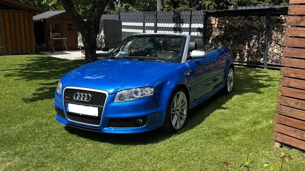Gebraucht Audi RS4 Design 420 PS (308 kW) 2008 Blau Cabrio