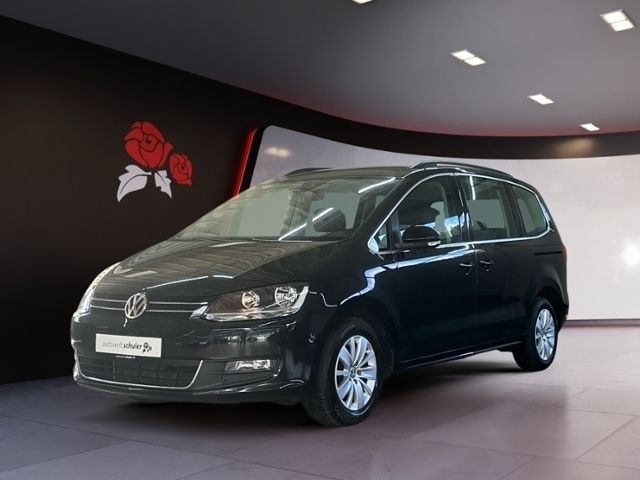 Gebraucht VW Sharan Comfortline 150 PS (110 kW) 2022 Schwarz Van / Kleinbus