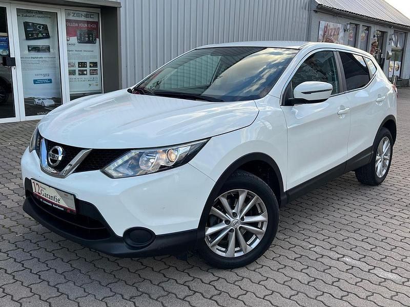 Weiß Gebraucht 2016 Nissan Qashqai Visia SUV | 9.699 € (Fairer Preis) - Bild 1/4