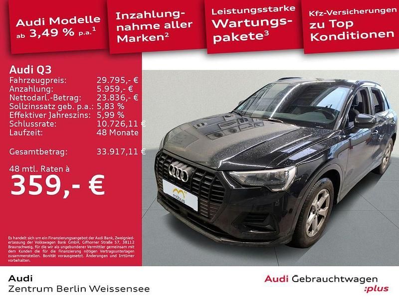 Gebraucht Audi Q3 Performance 150 PS (110 kW) 2022 Schwarz SUV