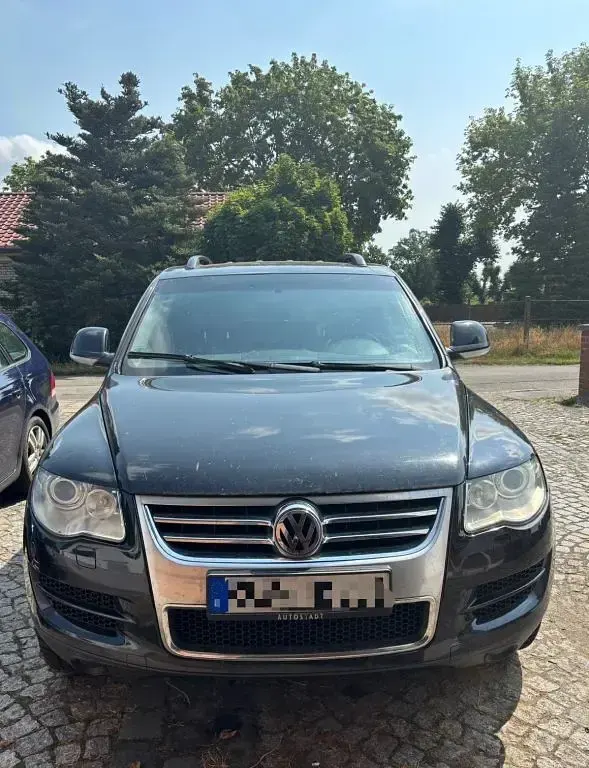 Gebraucht VW Touareg 239 PS (175 kW) 2008 Schwarz SUV