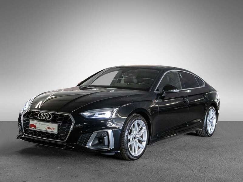 Schwarz Gebraucht 2022 Audi A5 Sportback S-Line Limousine | 35.940 € (Fairer Preis) - Bild 1/4