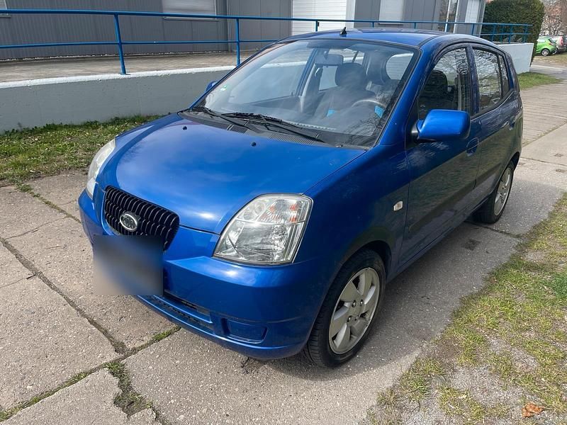 Gebraucht Kia Picanto 2004 Blau Kleinwagen