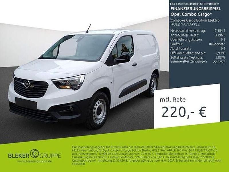 Weiß Gebraucht 2023 Opel Combo-e Life Edition Van / Kleinbus | 18.980 € (Superpreis) - Bild 1/3