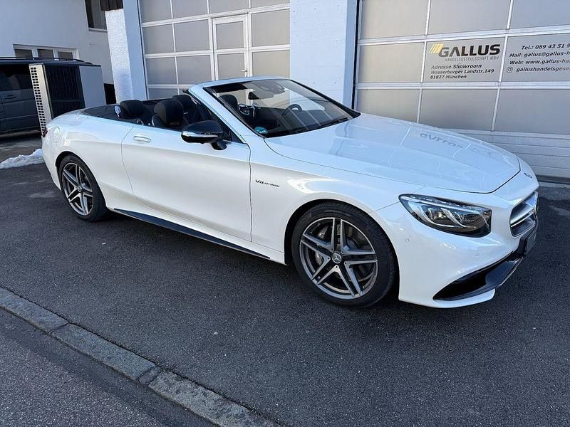 Gebraucht Mercedes S63 AMG AMG 585 PS (430 kW) 2017 Weiß Cabrio