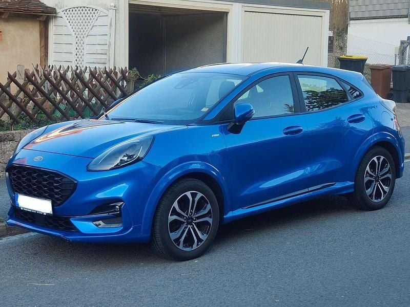Blau Gebraucht 2020 Ford Puma ST-Line SUV | 17.990 € (Guter Preis) - Bild 1/4