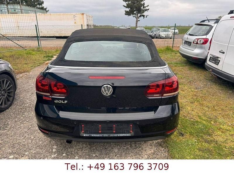 Gebraucht VW Golf Cabriolet Basis 105 PS (77 kW) 2012 Schwarz Cabrio