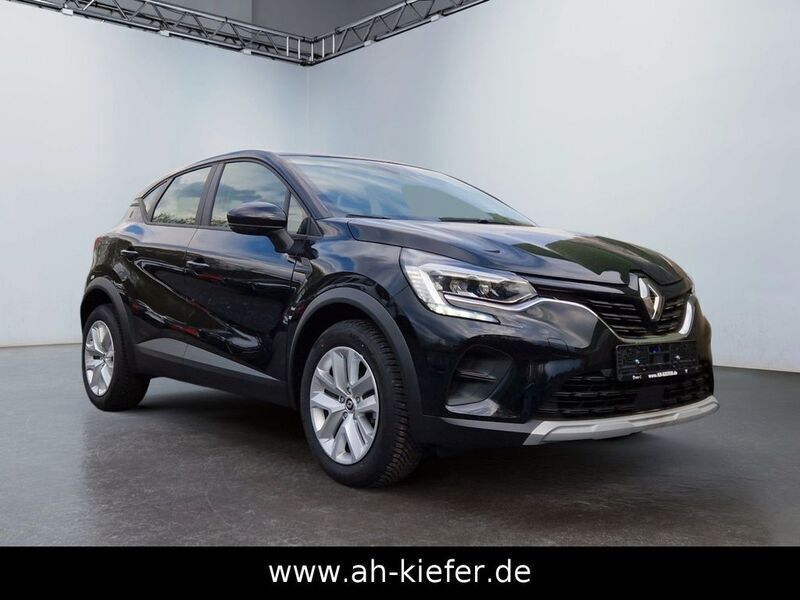 Blackpearlschwarz Gebraucht 2022 Renault Captur Equilibre SUV | 19.490 € (Guter Preis) - Bild 1/3