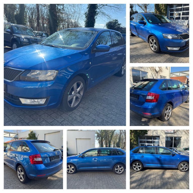Blau Gebraucht 2015 Skoda Rapid Elegance Limousine | 6.999 € (Fairer Preis) - Bild 1/4