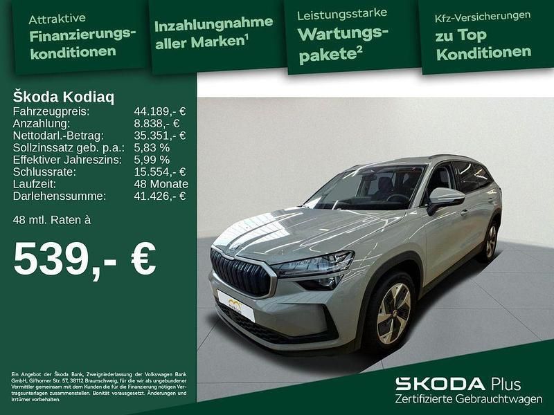 Grau Gebraucht 2024 Skoda Kodiaq Selection SUV | 44.189 € (Guter Preis) - Bild 1/4