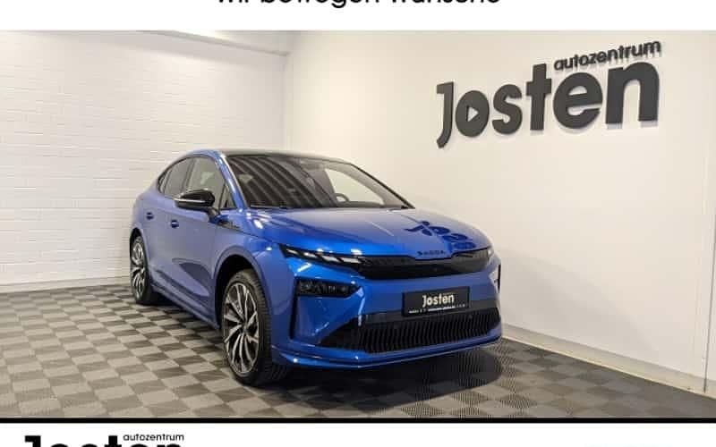 Raceblau metallic Neu 2025 Skoda Enyaq iV SportLine SUV | 55.490 € (Fairer Preis) - Bild 1/4