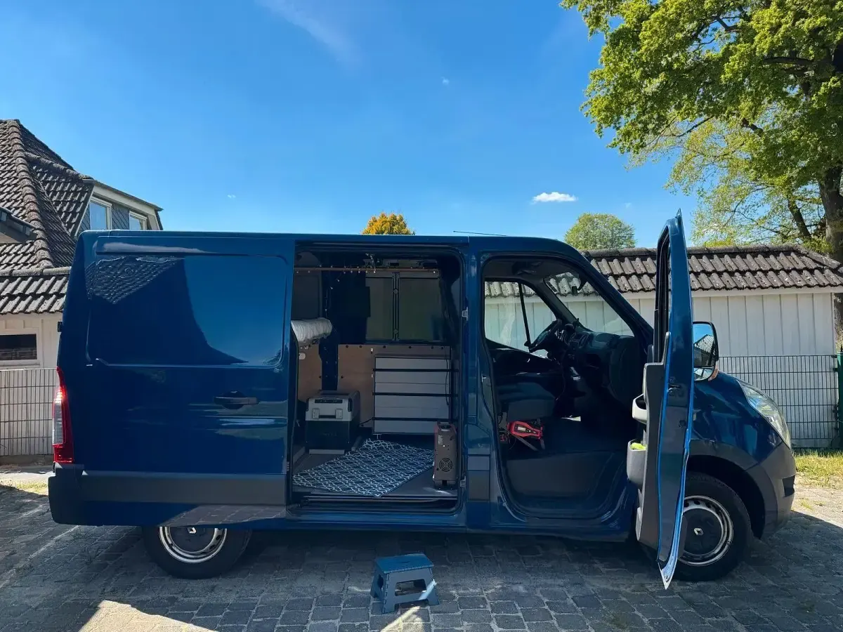 Usata Renault Master 125 CV (91 kW) 2015 Blu Monovolume