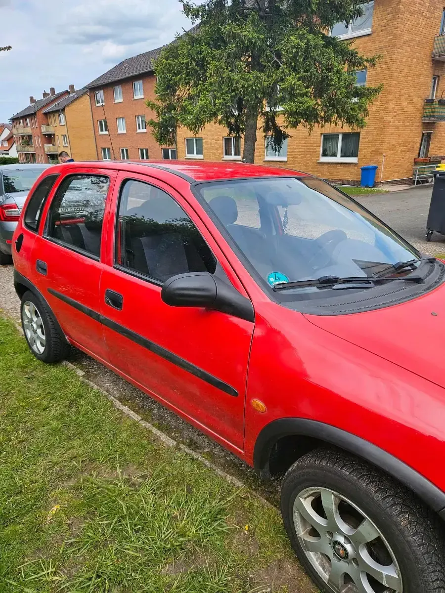 Gebraucht Opel Corsa 58 PS (42 kW) 2000 Rot Kleinwagen