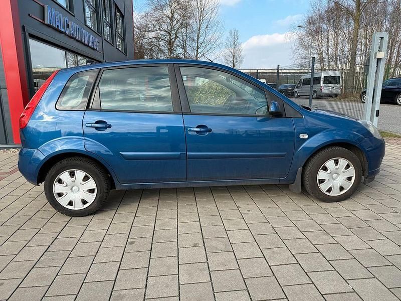 Gebraucht Ford Fiesta Style 69 PS (50 kW) 2007 Blau Kleinwagen
