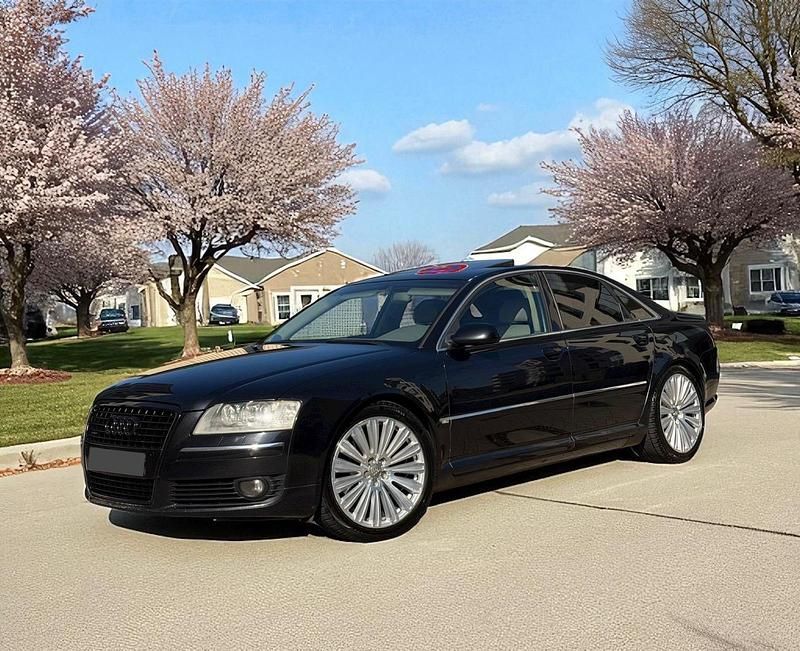 Schwarz Gebraucht 2006 Audi A8L Ambiente Limousine | 6.300 € (Superpreis) - Bild 1/4