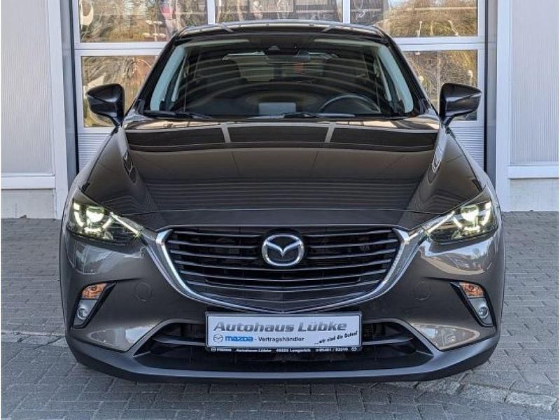 Gebraucht Mazda CX-3 Exclusive-Line 120 PS (88 kW) 2017 Obsidiangrau metallic (metallic) SUV