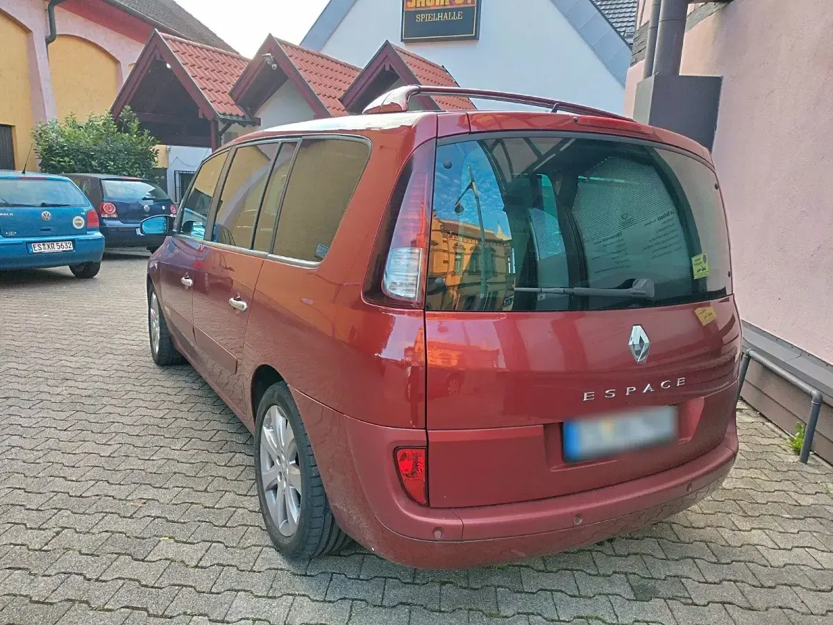Gebraucht Renault Espace Initiale 181 PS (133 kW) 2008 Rot Van / Kleinbus