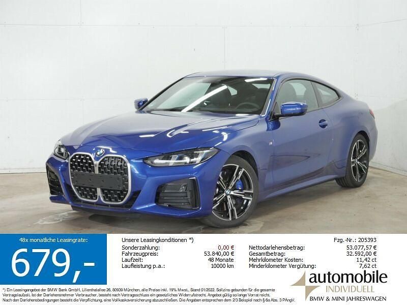 Blau Gebraucht 2025 BMW 430 M Sport Coupé | 51.840 € (Fairer Preis) - Bild 1/4