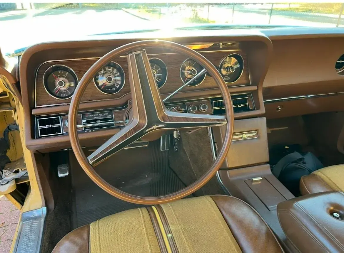 Gebraucht Ford Thunderbird 350 PS (257 kW) 1971 Gelb Coupé