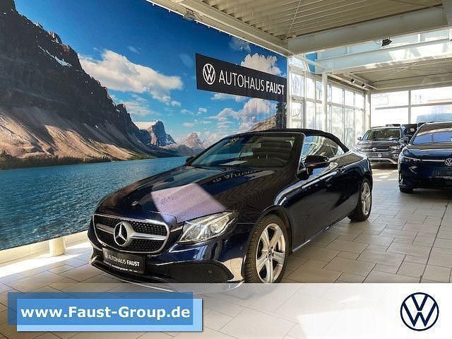 Blau Gebraucht 2019 Mercedes E300 Avantgarde Cabrio | 36.950 € (Guter Preis) - Bild 1/4