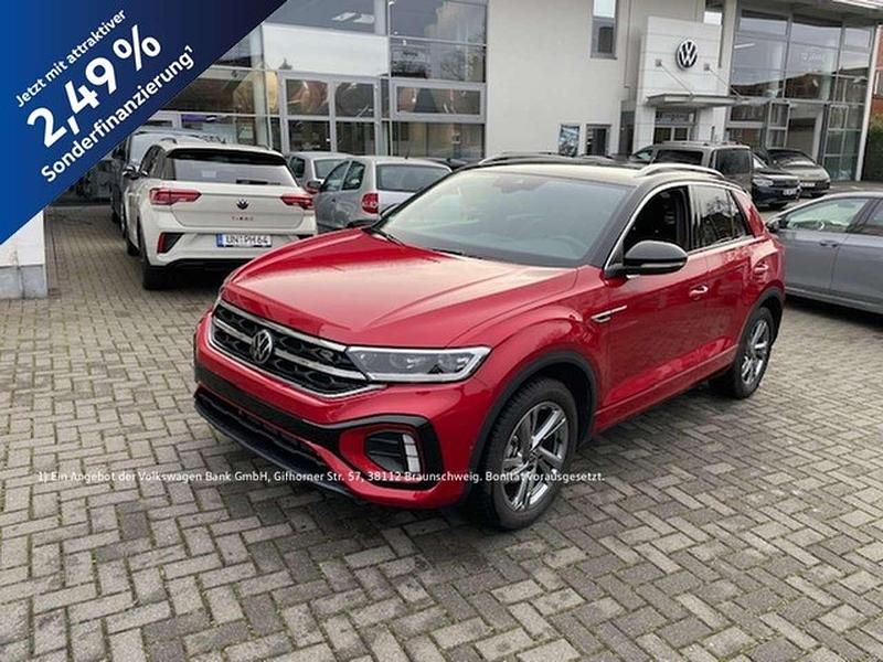 Kings red metallic Gebraucht 2025 VW T-Roc R-line SUV | 29.798 € (Superpreis) - Bild 1/4