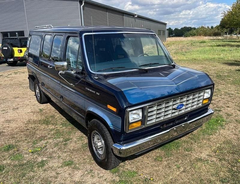 Blau Gebraucht 1989 Ford Econoline Van | 19.999 € - Bild 1/4