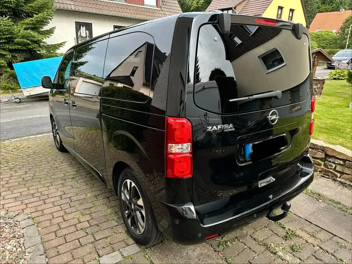 Gebraucht Opel Zafira Life 177 PS (130 kW) 2021 Schwarz Van / Kleinbus