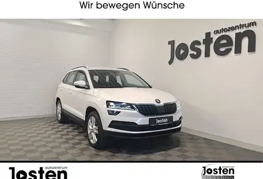 Gebraucht Skoda Karoq Style 150 PS (110 kW) 2019 Weiß (candyweiss) SUV