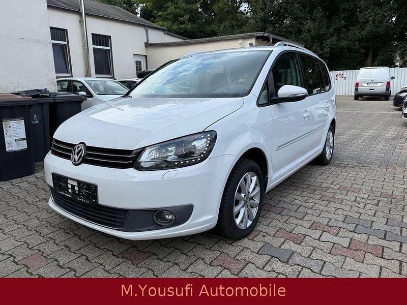 Gebraucht VW Touran Highline 150 PS (110 kW) 2012 Weiß Van / Kleinbus
