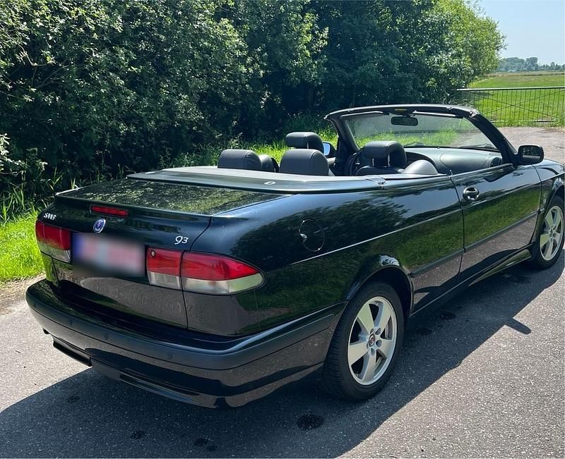 Gebraucht Saab 9-3 Cabriolet 154 PS (113 kW) 2000 Schwarz Cabrio