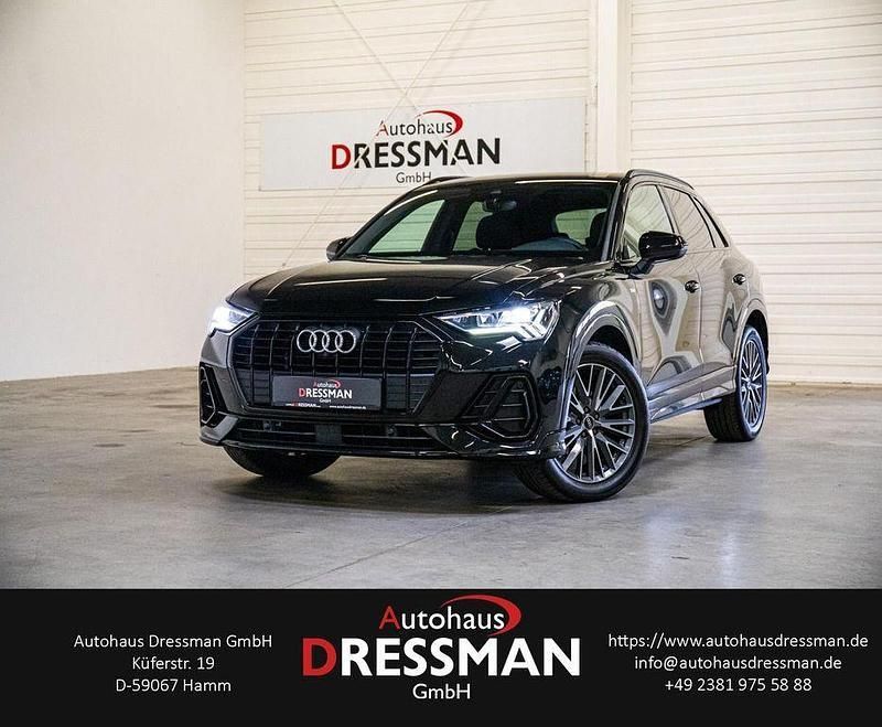 Mythosschwarz metallic Gebraucht 2021 Audi Q3 S-Line SUV | 31.570 € (Guter Preis) - Bild 1/4