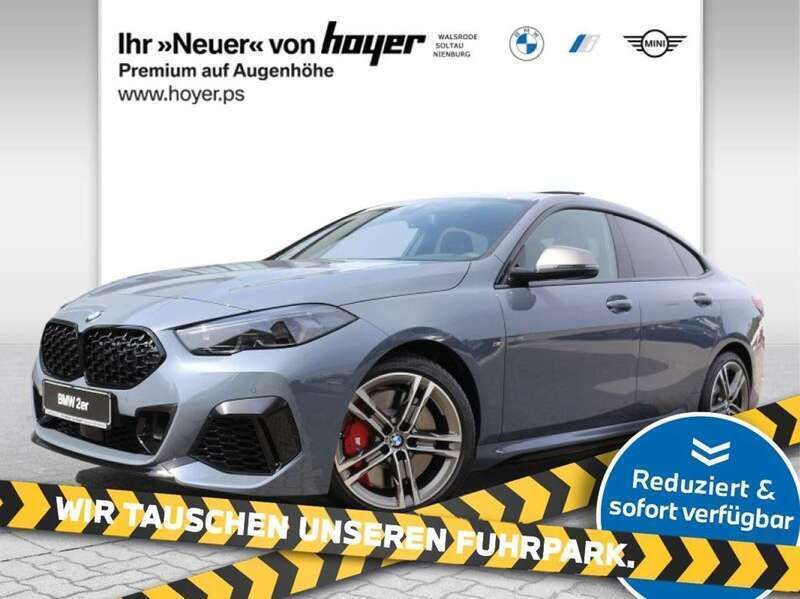 Storm bay metallic Neu 2025 BMW M235 Comfort Edition Coupé | 51.880 € - Bild 1/4