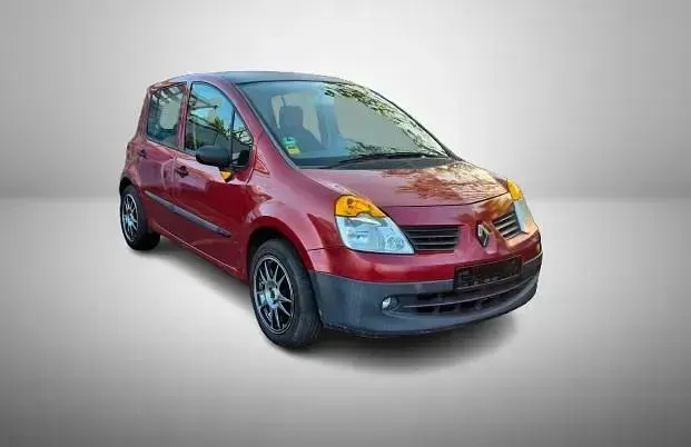 Second-hand Renault Modus Authentique 65 CP (47 kW) 2006 Roșu Monovolum