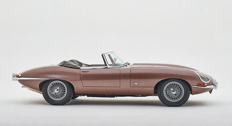 Gebraucht Jaguar E-Type 1961 Blau Cabrio