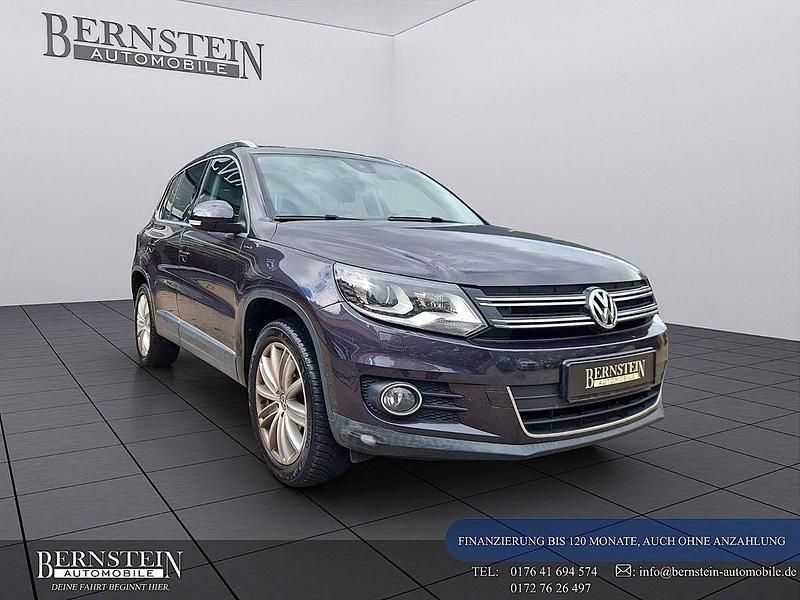 Grau Gebraucht 2015 VW Tiguan Sportline SUV | 12.999 € (Guter Preis) - Bild 1/4