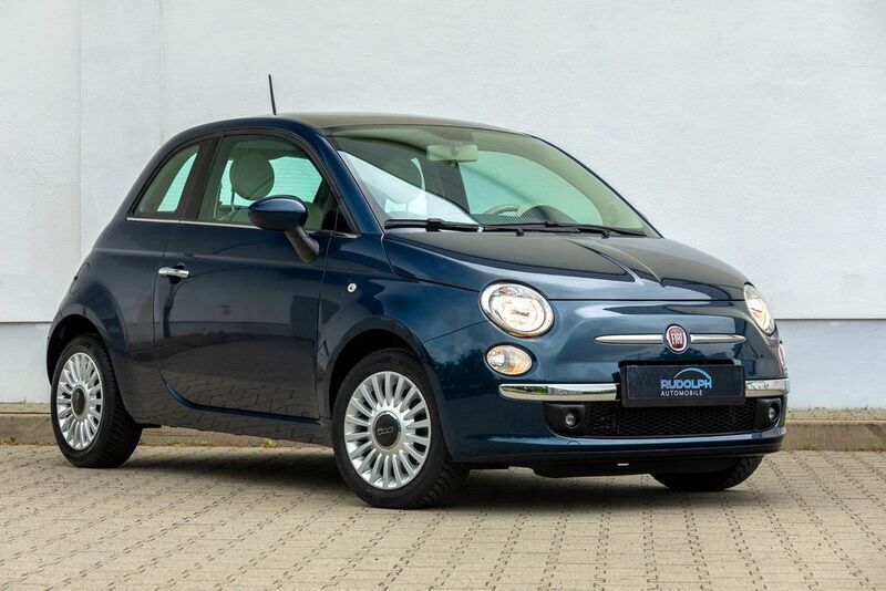 Colore esterno (dipinto di blu Gebraucht 2014 Fiat 500 Lounge Kleinwagen | 6.899 € (Fairer Preis) - Bild 1/4