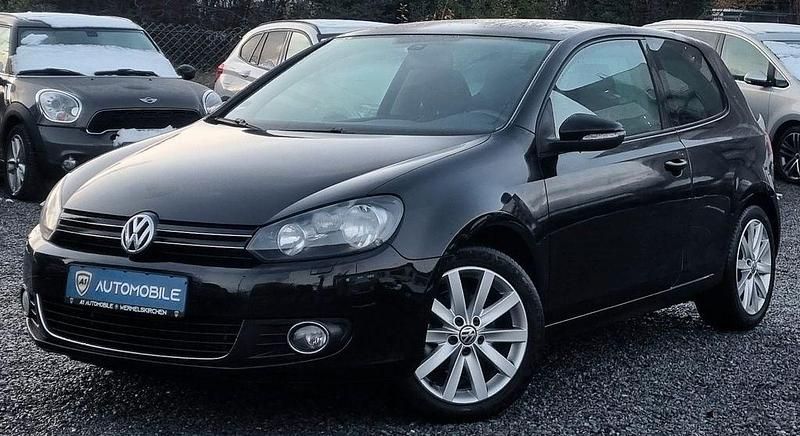 Schwarz Gebraucht 2009 VW Golf VI Sportline Limousine | 6.699 € (Etwas zu teuer) - Bild 1/4