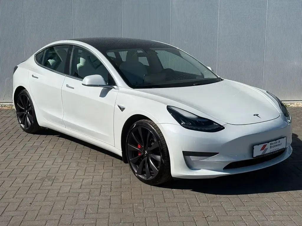 Gebraucht Tesla Model 3 Performance 355 kW (483 PS) 2020 Weiß Limousine