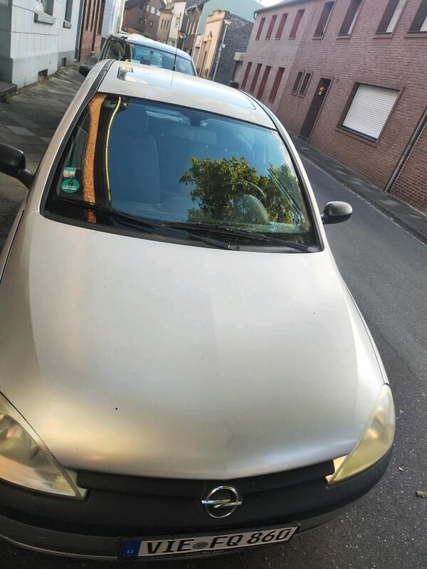 Silber Gebraucht 2002 Opel Corsa Kleinwagen | 999 € (Guter Preis) - Bild 1/4