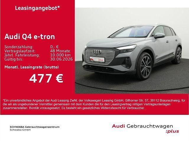 Gebraucht Audi Q4 e-tron S-Line 210 kW (286 PS) 2024 Kieselgrau SUV